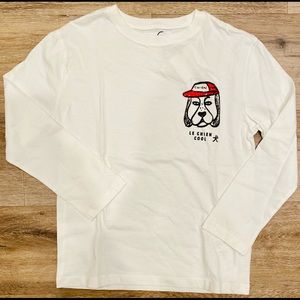 Zara Boy White Long Sleeve Shirt - Join Life Collection (Size 8)